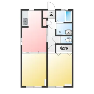 にふてぃはうす3【1階】の間取り