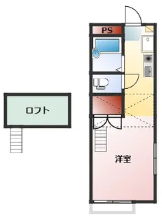 リリアムエイト【2階】の間取り