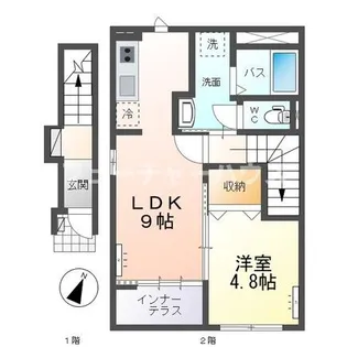 リッチハーベスト III【2階】の間取り