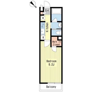 コスミオン【1階】の間取り