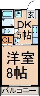 マロンセントラル【2階】の間取り