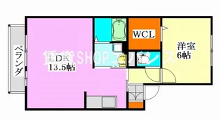 千葉県船橋市前原東2【アパート】の間取り