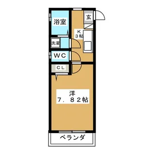 パラッツオ リーバ【3階】の間取り