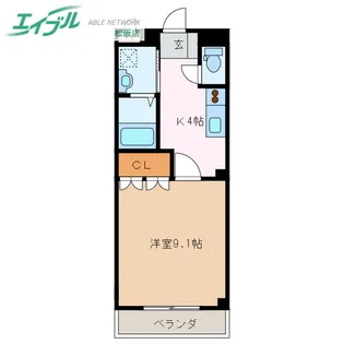E-STAGE II【2階】の間取り