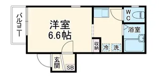 サンタハウス【3階】の間取り