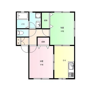 ドミトリー蒼海 B【1階】の間取り