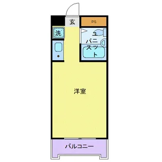 メープル・コープ・ミヤ【4階】の間取り