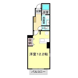コンフォ-ト・リヴ【1階】の間取り