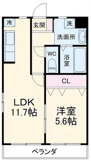 グラン・シャンボール【4階】の間取り