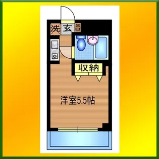 シャルマンはすみ【3階】の間取り