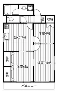 フェリーチェ馬橋【2階】の間取り