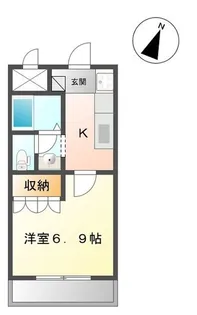ファーストプレイス【1階】の間取り