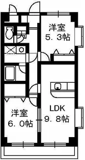 ヴァンベールS【1階】の間取り