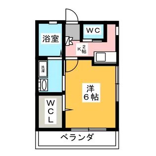 ペルレ青葉台II【2階】の間取り