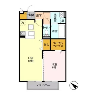 ベルソフィアC【2階】の間取り