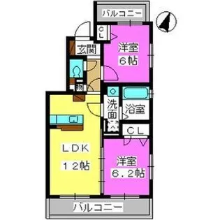 SOPHIATOKUNAGAII【3階】の間取り