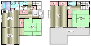 埼玉県深谷市櫛挽【一戸建】の間取り