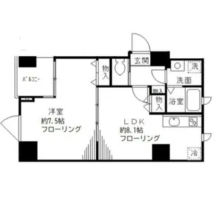 ユーガ千石【5階】の間取り
