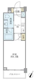 プレミアコート桜台【4階】の間取り