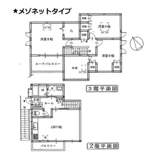 フレグランス中尾の間取り