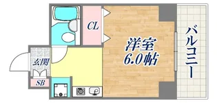 プラーフ上沢【5階】の間取り