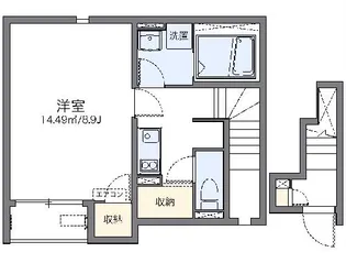 レオネクスト光【2階】の間取り
