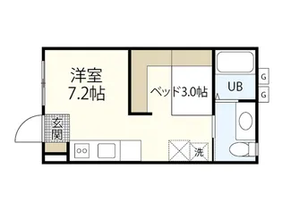ハイドランジア草津【1階】の間取り