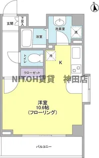 東京都千代田区東神田2【マンション】の間取り