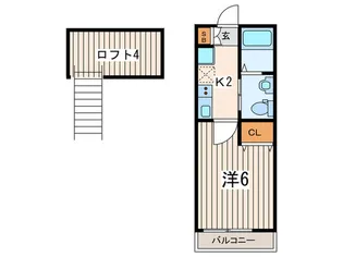 シュテルン保土ヶ谷【2階】の間取り