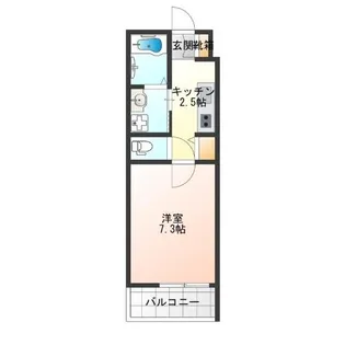 エスクード凪【3階】の間取り