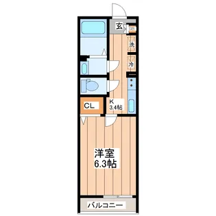 comfortable【1階】の間取り
