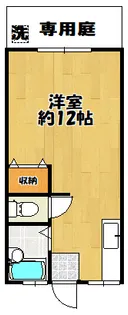 東京都中野区弥生町4【アパート】の間取り