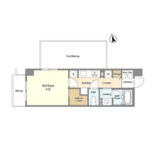 東京都江東区三好2【マンション】の間取り