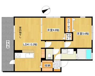 Stellar Grass【1階】の間取り