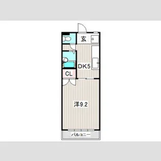 マルショウ15ビル【2階】の間取り