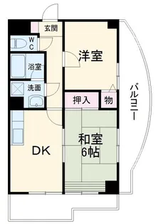 ベルプライム青葉台【2階】の間取り