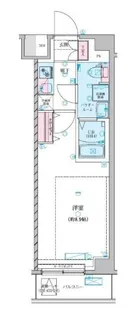 GENOVIA中野島【3階】の間取り