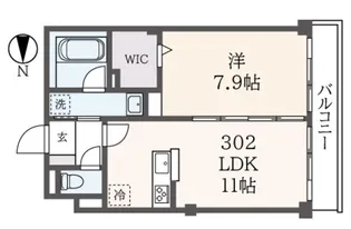 ダイワフラットIII【3階】の間取り