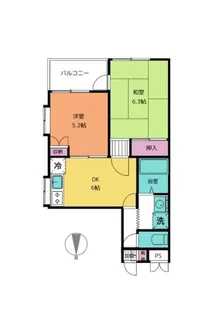 第二宝マンション【4階】の間取り