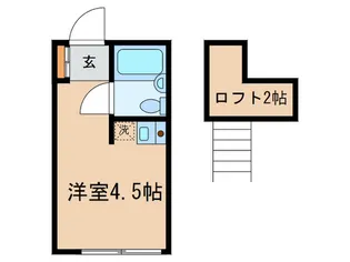 ホワイトパレス上北沢【1階】の間取り
