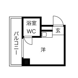 ソシオリバーハイツ【4階】の間取り