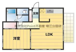 大阪府大阪市浪速区下寺2【マンション】の間取り