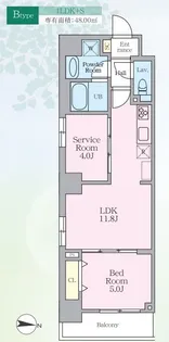 ロレーヌ東陽【2階】の間取り