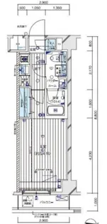 メインステージ入谷V【3階】の間取り