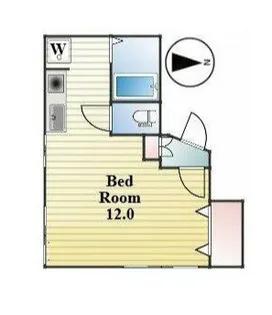 山一東尾久ビル【3階】の間取り