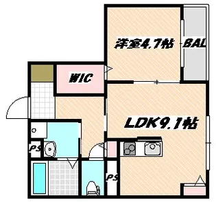 千葉県市川市鬼高2【アパート】の間取り