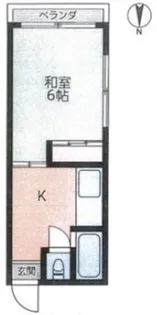 かえで荘【2階】の間取り