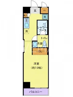 東京都大田区蒲田4【マンション】の間取り