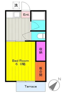 藤ハイツ【2階】の間取り