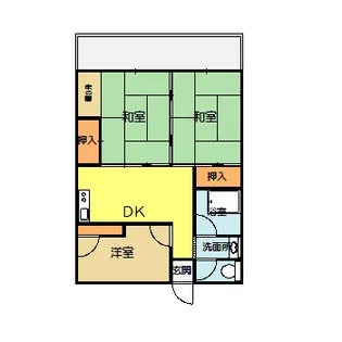 メゾン有泉【4階】の間取り